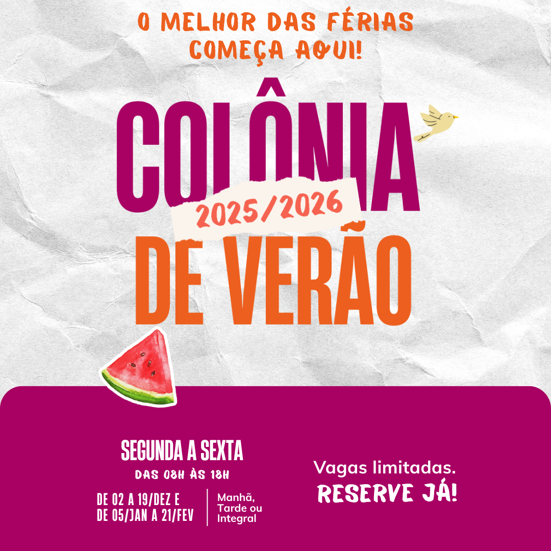 Nossa Colônia de Férias Casa Poppis 2025/26 está chegando!