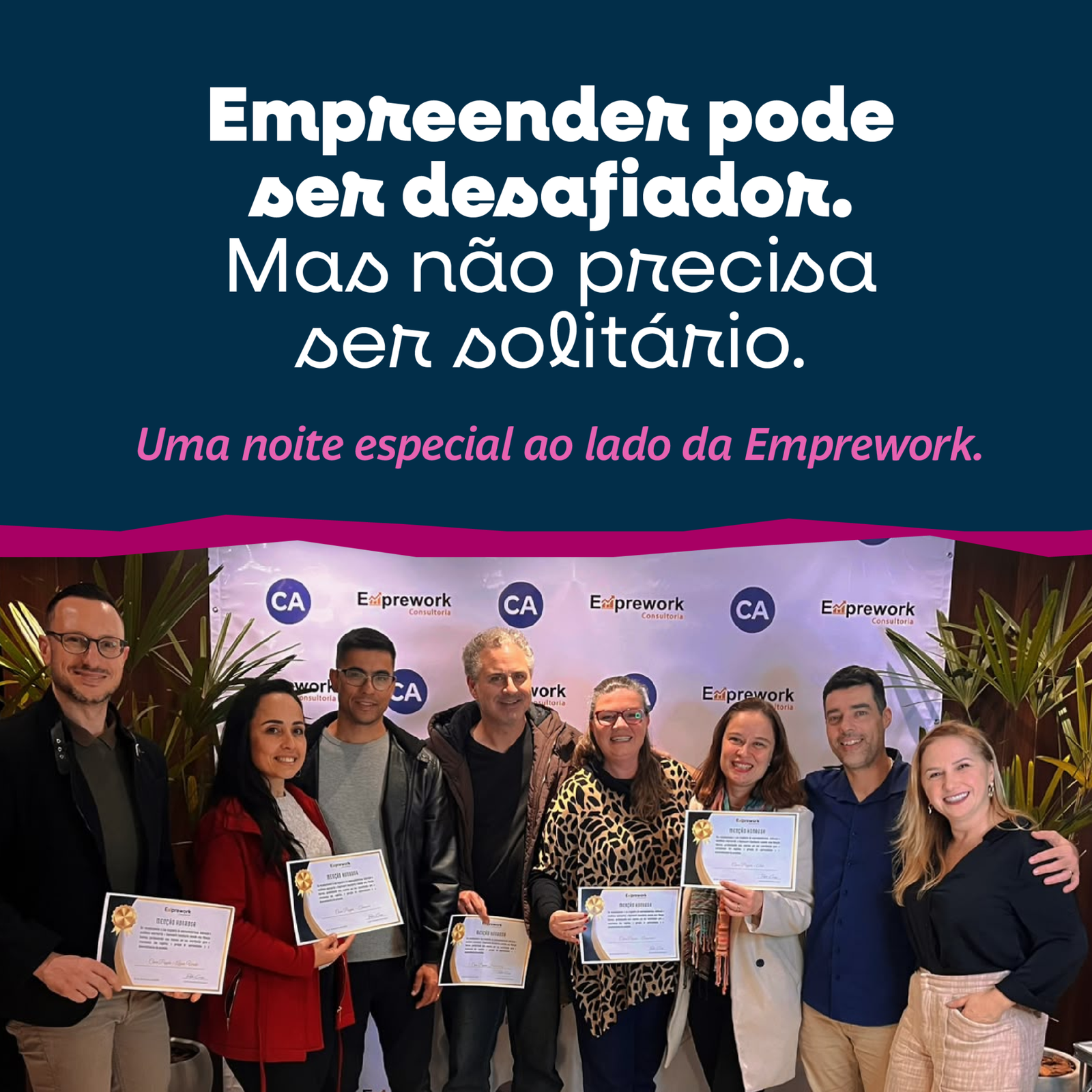 Noite especial com Emprework Contabilidade